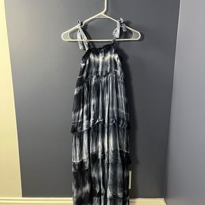 Angie Girls Beach Candy Tie Dye Maxi Dress